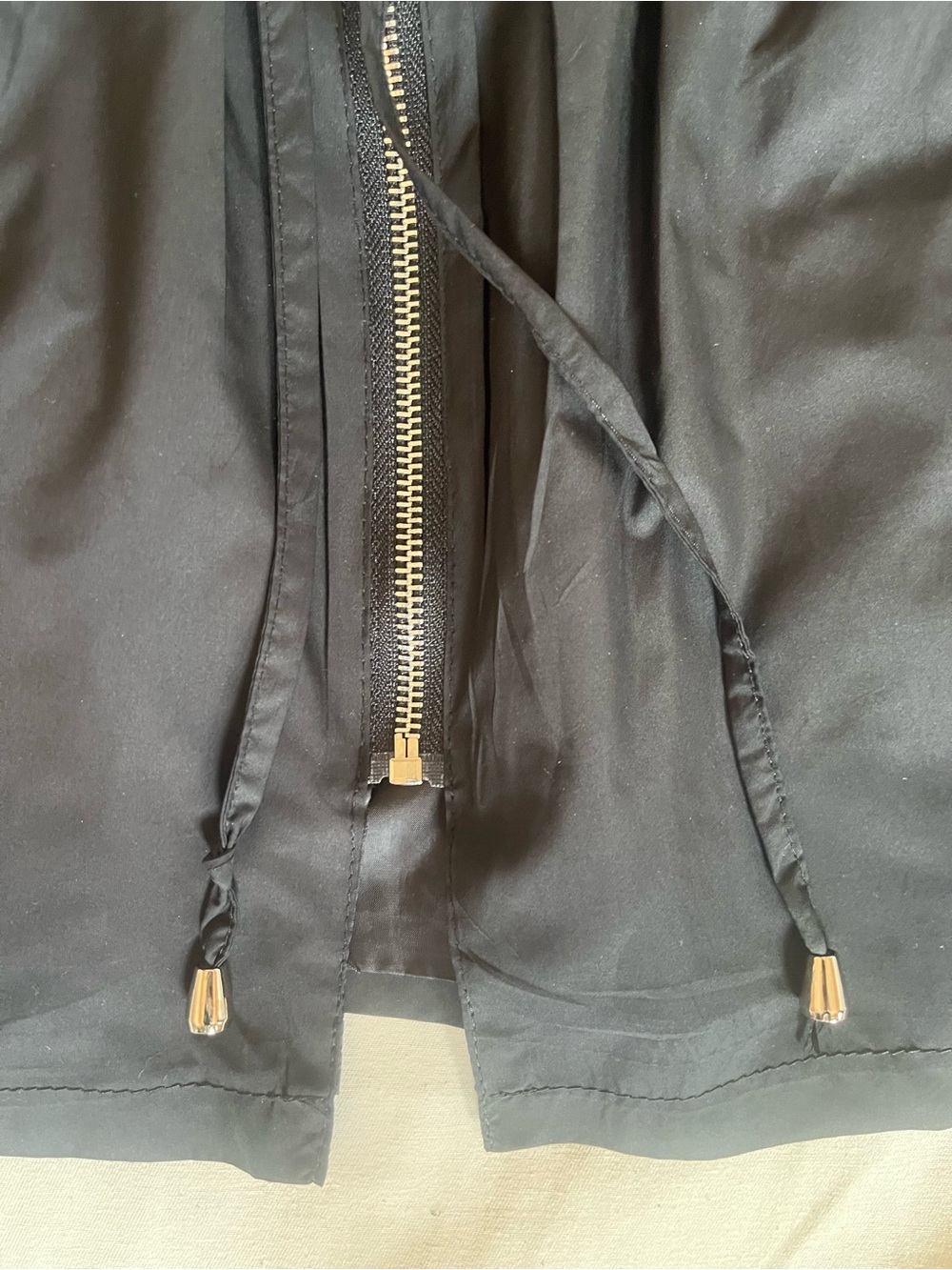 Solitaire Black Utility Zip-Front Jacket - Picture 2 of 7